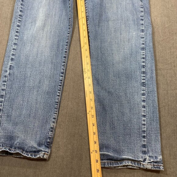 Lucky Brand Mens 221 Straight Fit Jeans Size 34x30 Medium Wash Blue Denim - Picture 13 of 15